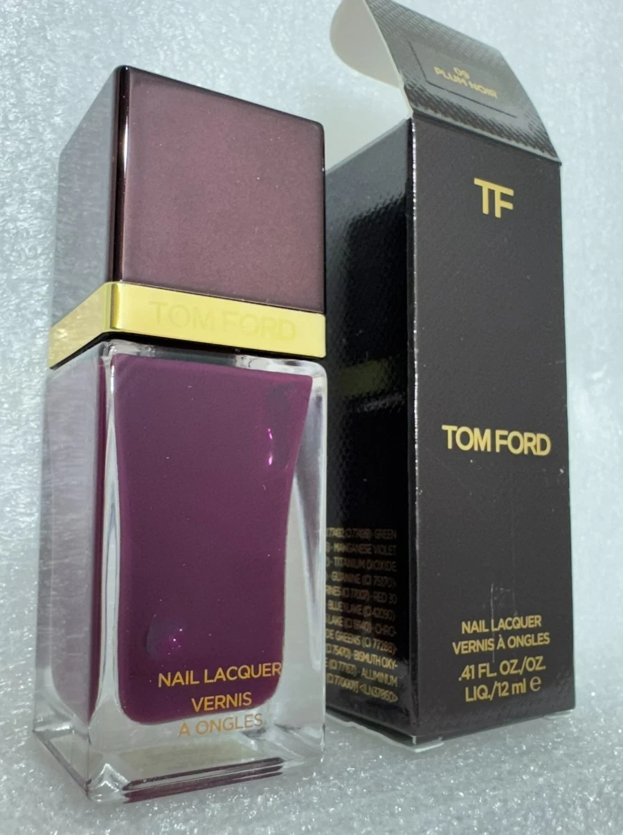 Tom Ford Nail Polish Lacquer in Shade Plum Noir 09 12 ml
Opens in a new window or tab