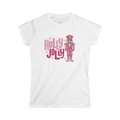 Holly Jolly Nutcracker Tee, Holiday Shirt, Christmas Apparel, Festive Gift,