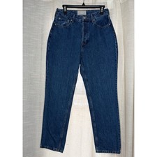 Everlane Curvy 90s Cheeky Straight Jeans Organic Cotton Button Fly Blue 28 R