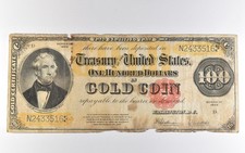 1922 $100 Gold Certificate Large Note *4133