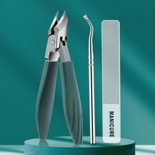 Nail Clippers Set for Thick Toenails, Ingrown 30 Slanted Eagle-Beak Modern