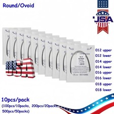 10 packs Arcos de Dental Ortodoncia Redondos Niti Arco de Alambre Su Arch Wire