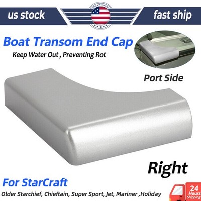 For StarCraft Boat Transom Corner End Cap Cover STARBOARD OB Models - Right Side