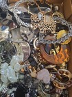 3 LBS White Black craft JUNK SCRAP Jewelry Lot Harvest Salvage RHINESTONE — photo 4