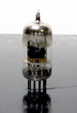 RARE RCA JRC/12aT7/ECC81 Double Mica Black Plates tube