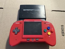 Retro-bit RetroDuo Portable V2.0 Handheld - RED READ DESCRIPTION!!