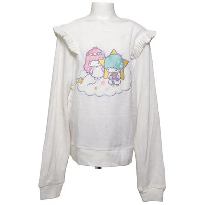 Little Twin Stars, Sweatshirt, Größe: 134, Weiß/Mehrfarbig #Sm5