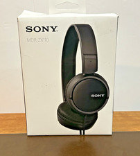 NEW Sony ZX Series Wired On-Ear Headphones, Black MDR-ZX110