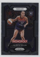 2024 Panini Prizm Monopoly WNBA Celeste Taylor #66 Rookie RC 1d2q