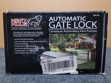 Mighty Mule Automatic Gate Lock for Single & Dual Swing Gate Openers FM143 