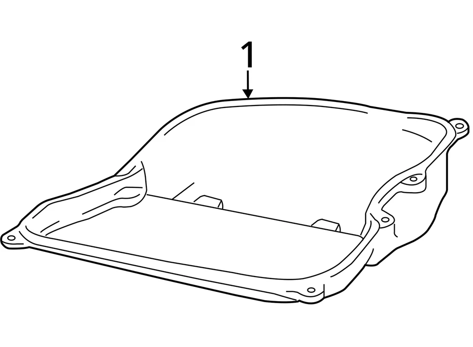 Volkswagen Jetta 2005-2014 cárter de aceite del motor BOIVF Foto 4 de 4