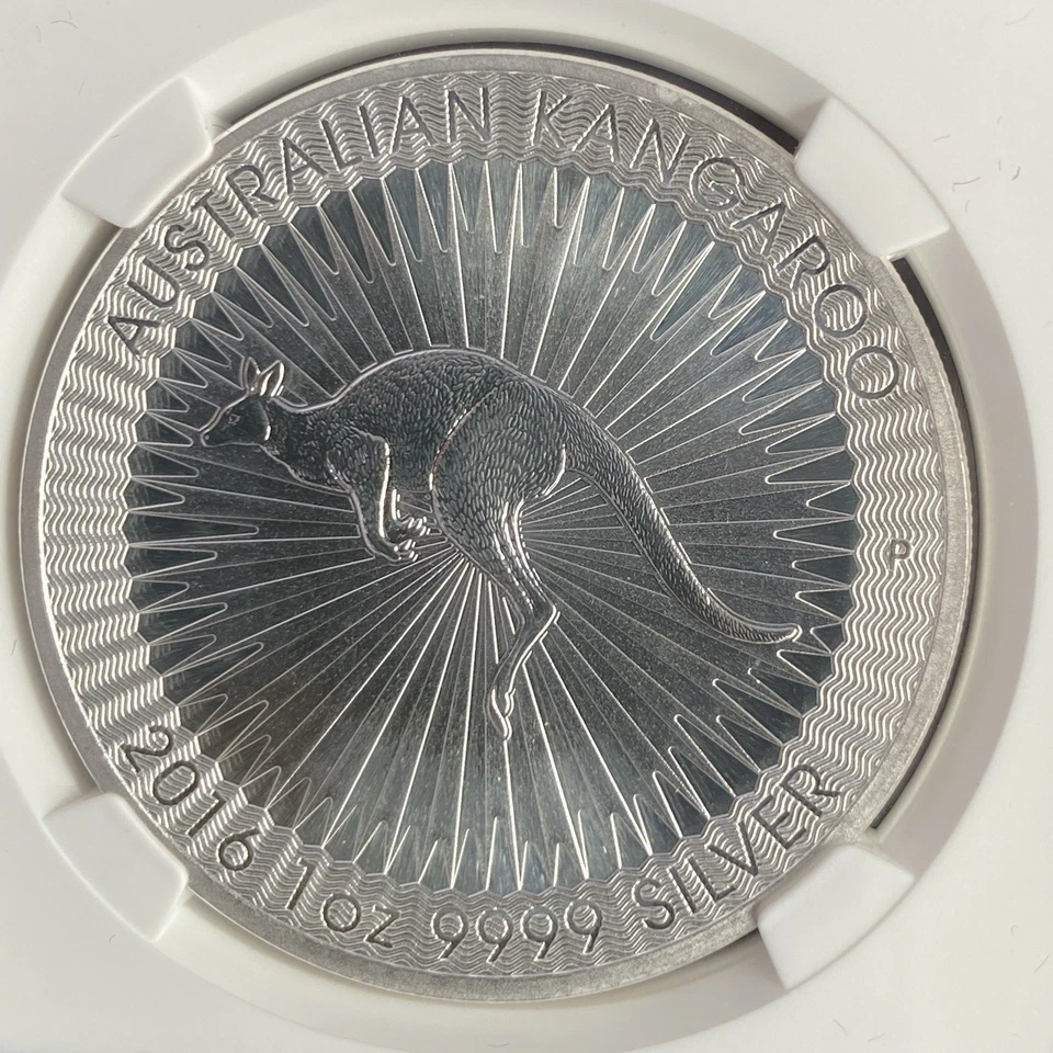 2016P Australia NGC MS70 S$1 Silver Kangaroo Early Release - Image 3 of 4