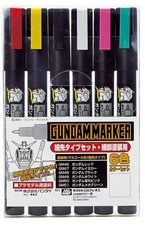 GSI Creos Gundam Marker 6 Count Pack of 1 , Ultra Fine Set