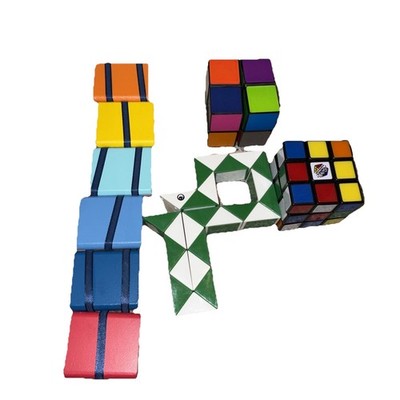 Rubiks Star, Rubiks Cube, Snake And Jacob s Ladder Toys