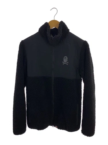 A BATHING APE (BAPE) Giacca pile A BATHING APE nera M usata