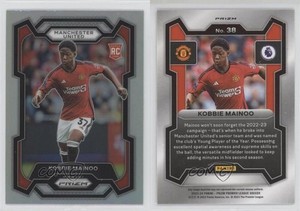 2023-24 Panini Prizm Premier League Silver Prizm Kobbie Mainoo #38