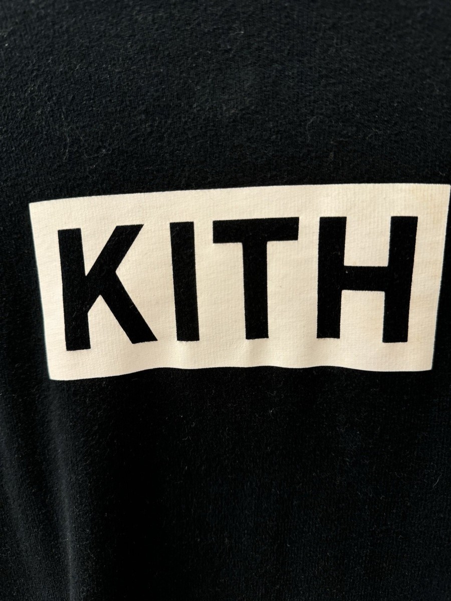 KITH Black Long Sleeve Classic Logo Men's Shirt (M) | eBay