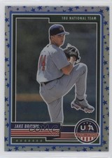 2023 Panini USA Baseball Stars & Stripes Stars Prizm Jake Brown #41 6k2