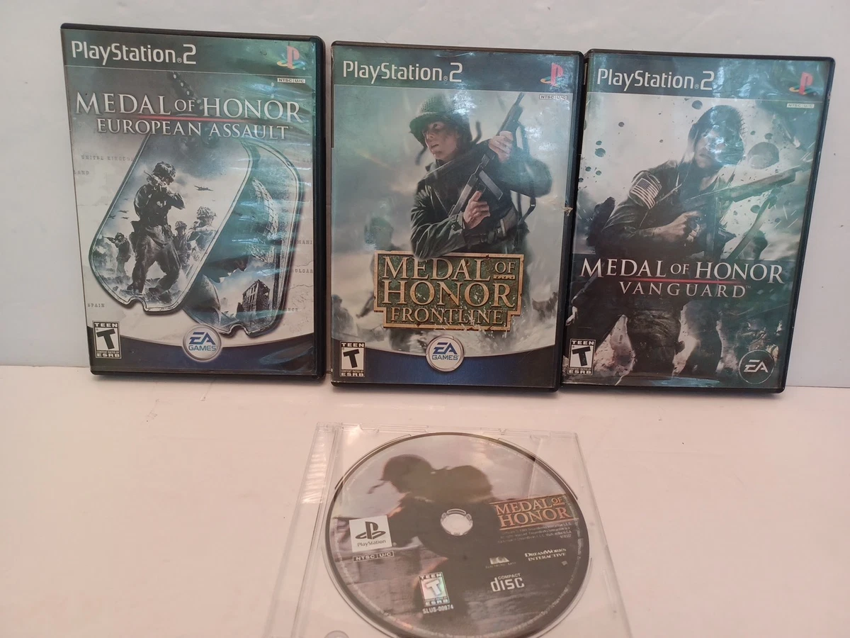 MEDAL OF HONOR EN PREMIÈRE LIGNE . PS2 PAL COMPLET . CD Resurfacer