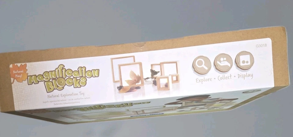 Guidecraft Magnification Blocks - 6 Blocks - G3018 Magnafication × 2   +2yrs Old - Image 2 of 4