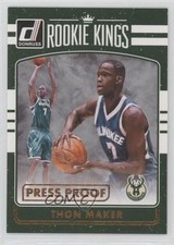 2016-17 Panini Donruss Rookie Kings Press Proof Orange 62/125 Thon Maker #10 8d2