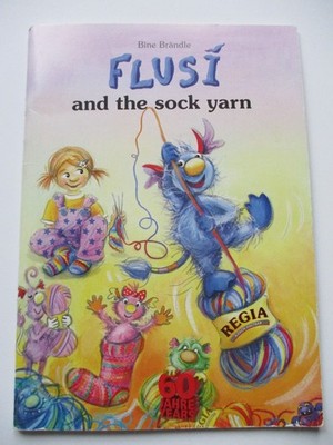 Regia Flusi und das Sockengarnheft.   Bine Brandle