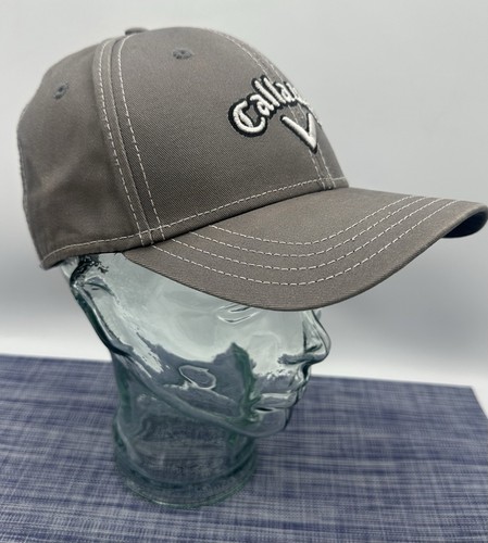 Callaway Mens Golf Hat Adjustable Gray Baseball Style Cap - Picture 3 of 9