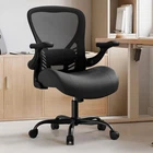 Office Chair Ergonomic Mesh Back with Adjustable 3D Arms Lumbar Support 350LBS