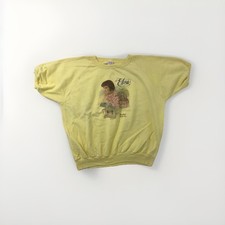 Vtg 70s Elvis Sweatshirt Graceland Short Sleeve XL USA Made Crewneck