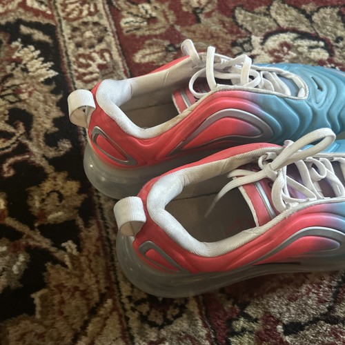 Nike Air Max 720 Lava Glow Blue Fury Shoes AR9293-600 Size 8 - Picture 3 of 6
