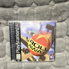 Psygnosis Roll Away PS1 Puzzle 3D Multiplayer E NTSC-U/C 1998 Disc & Case
