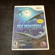 Sea Monsters: A Prehistoric Adventure Wii Authentic 