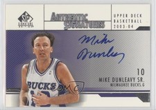 2003 SP Signature Edition Authentic Signatures Mike Dunleavy Sr #AS-DU Auto 18bc
