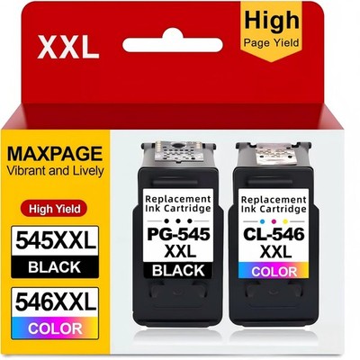 XXL patronen PG-545 CL-546 XXL für Canon Pixma TS3150 TS3450 TR4550 MX495
