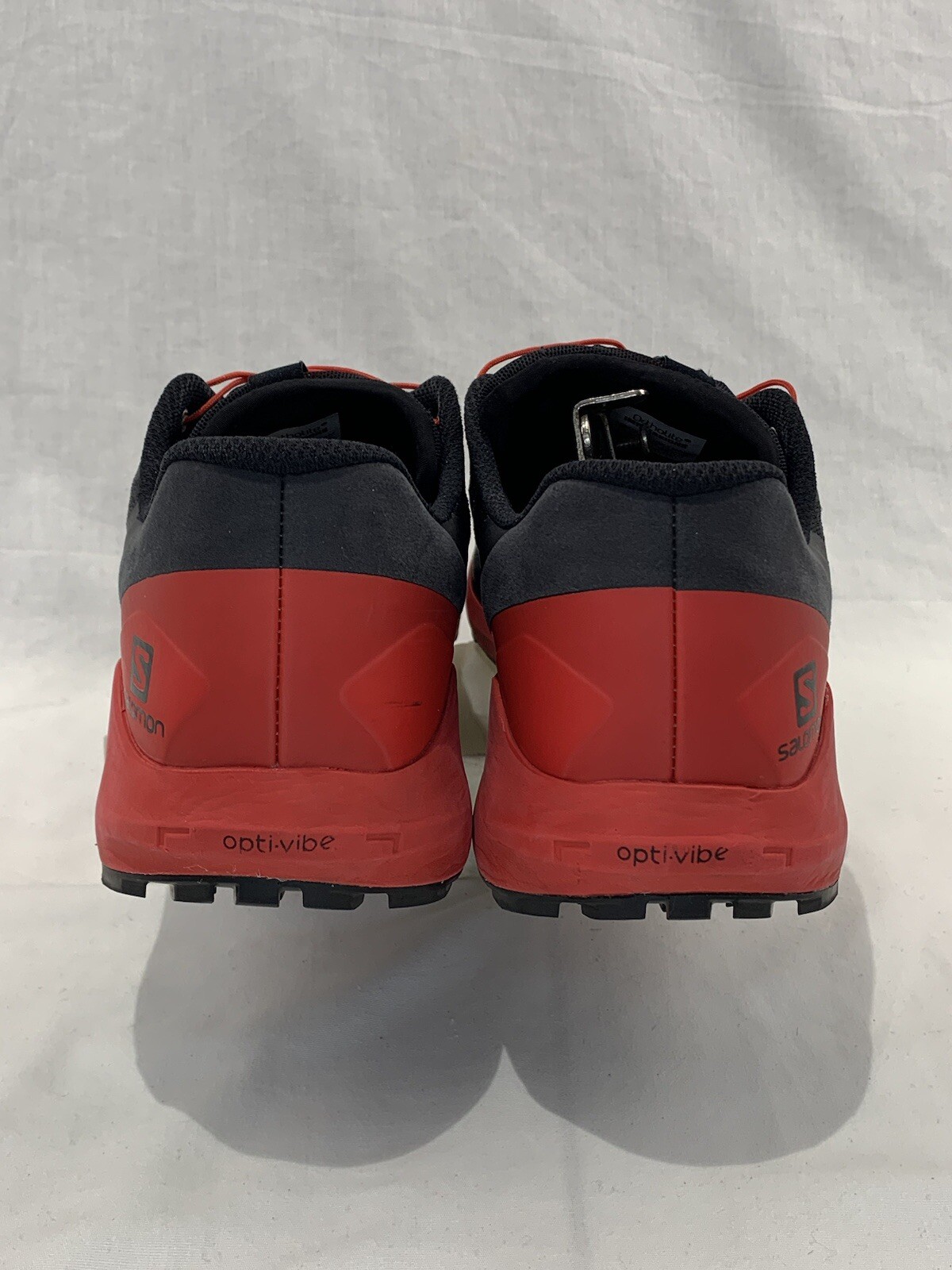 Scarpe da trekking Salomon Sense Ride 4 nero rosso uomo taglia 12