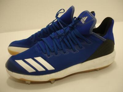 Men's sz 13.5 adidas Boost Icon 4 Baseball Soccer Cleats Royal Blue CG5150 Shoes