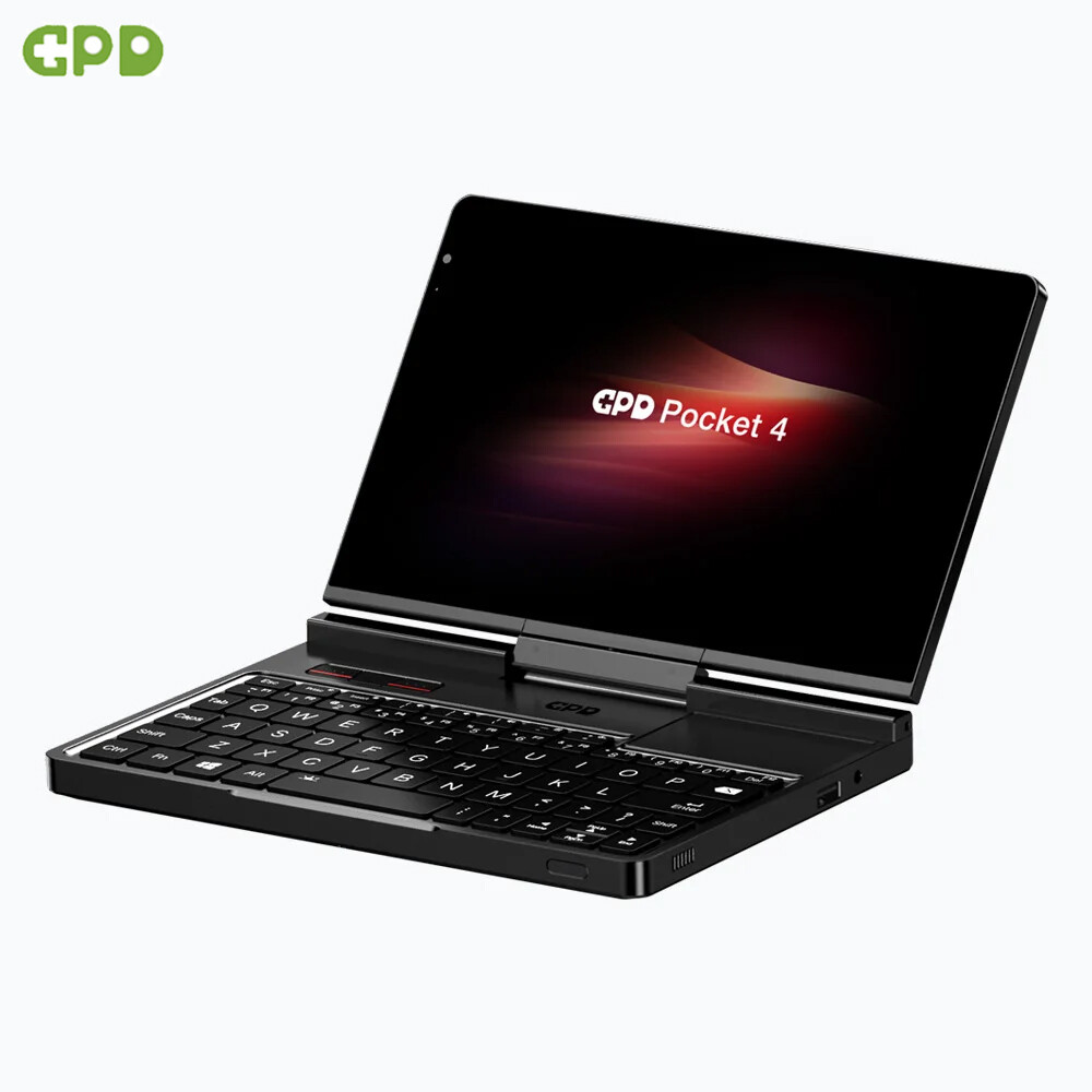 GPD Pocket 4 Ryzen AI 9 HX 370（32GB/2TB） GPD Pocket 4 Mini PC Handheld PC AMD AI 9 HX370 32GB+2TB+ 4G LTE
