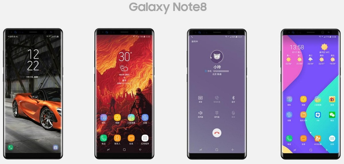 Samsung Galaxy Note8 - 64 GB - Deep Sea Blue (Unlocked) for Samsung Galaxy Note8 - 64 GB - Deep Sea Blue (Unlocked) for