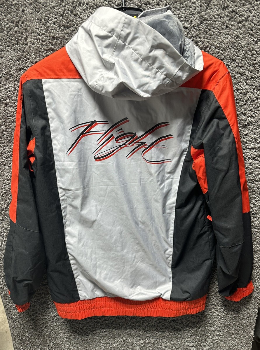 Nike Flight Snowboard Jacket Rare Size Medium Red Black Bred