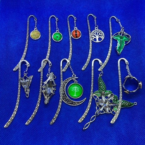 The Lord of Rings LOTR / Hobbit - Charms Metal Bookmark J R R Tolkien - NEW | eBay