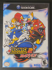 Sonic Adventure 2 Battle (Nintendo GameCube, 2004) w/ Reproduction Case & TESTED