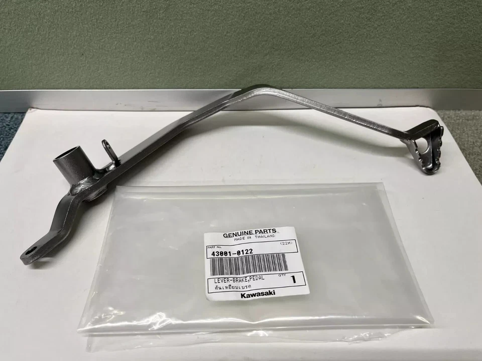 2010 - 2024 GENUINE KAWASAKI KLX110 KLX110L BRAKE LEVER PEDAL 43001-0122 - Изображение 2 из 3