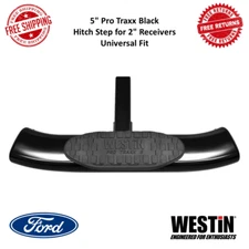 Westin 21-50015 | 5" Pro Traxx Black Hitch Step for 2" Receivers | Universal Fit