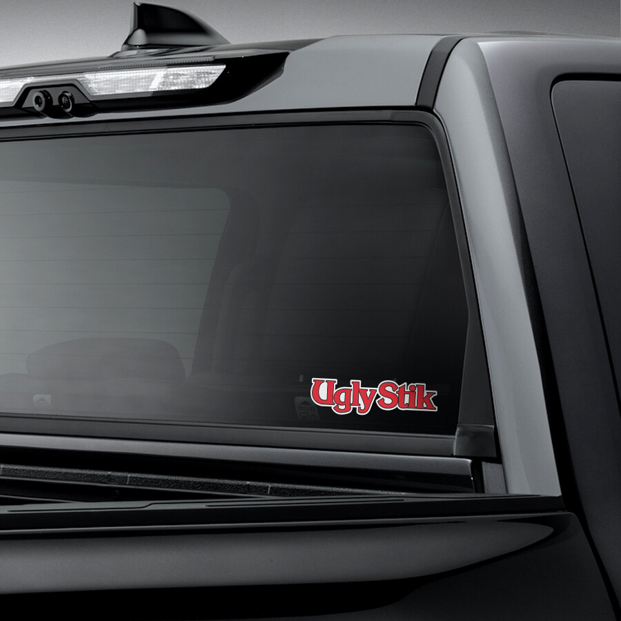 (2) Ugly Stick vinyl sticker decal boat sponsor truck fishing rods