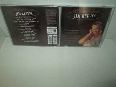JIM REEVES - ULTIMATE LEGENDS rare Country cd 16 songs MINT ...