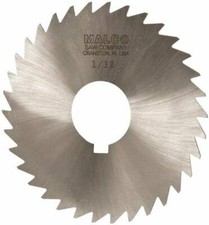 Made in USA 3-1/2" Diam x 1/32" Blade Thickness x 1" Arbor Hole Diam, 34 Toot...