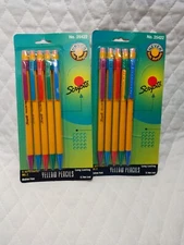 Vtg 1993 Scripto Lead Pencils 0.7 mm Medium Point 5 Pack New Sealed Lot Of 2
