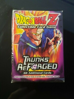 Dragonball Z CCG Trunks ReForged Preconstructed Extreme Theme Deck