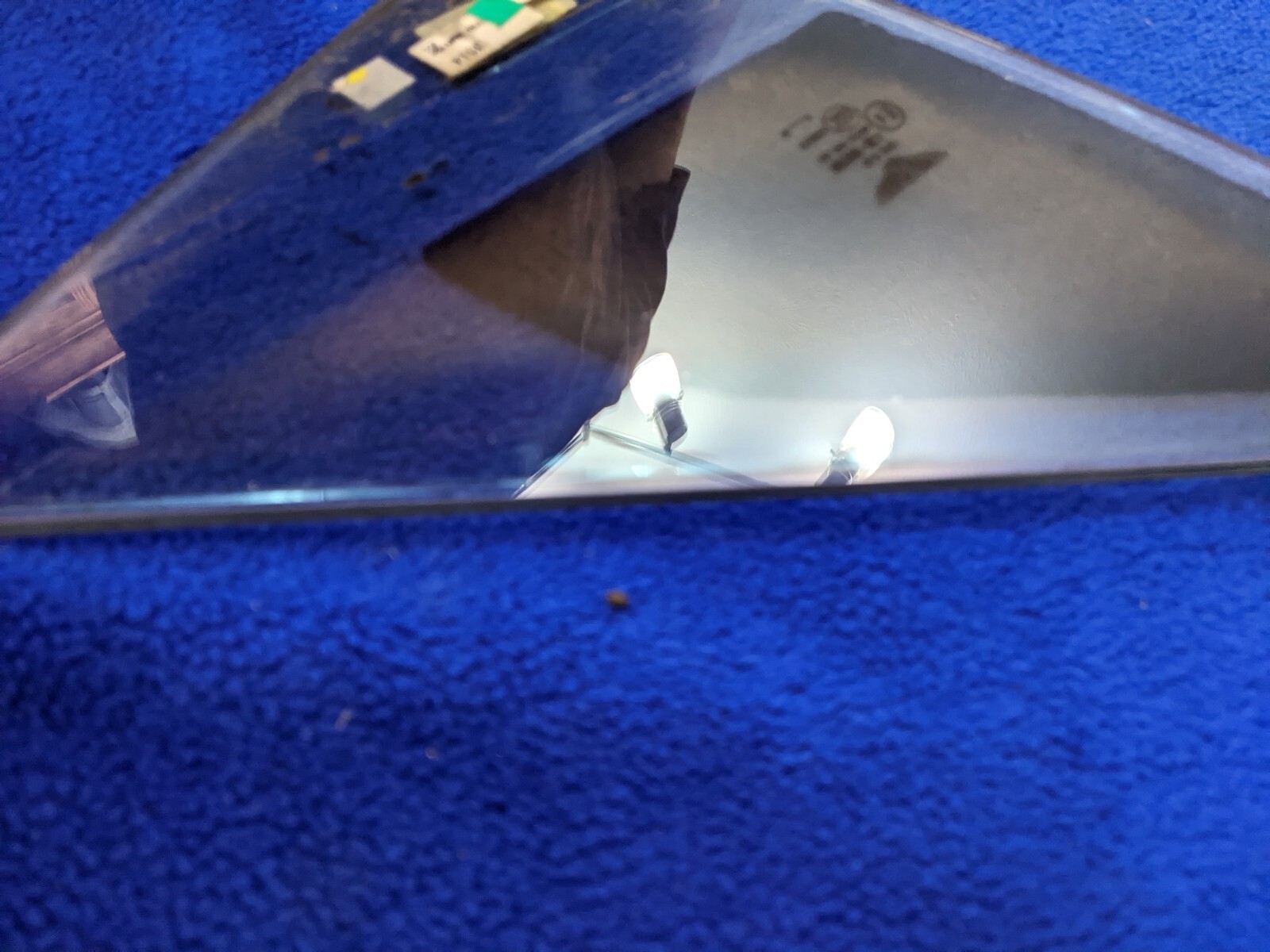 tinted side window front right Bentley CONTINENTAL FLYING SPUR quarter glass oem