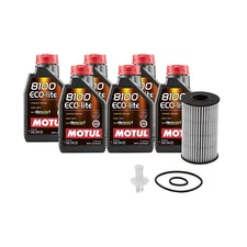 6L Motul 8100 ECO-LITE 0W20 Wix Filter Motor Oil Change Kit API SP-RC